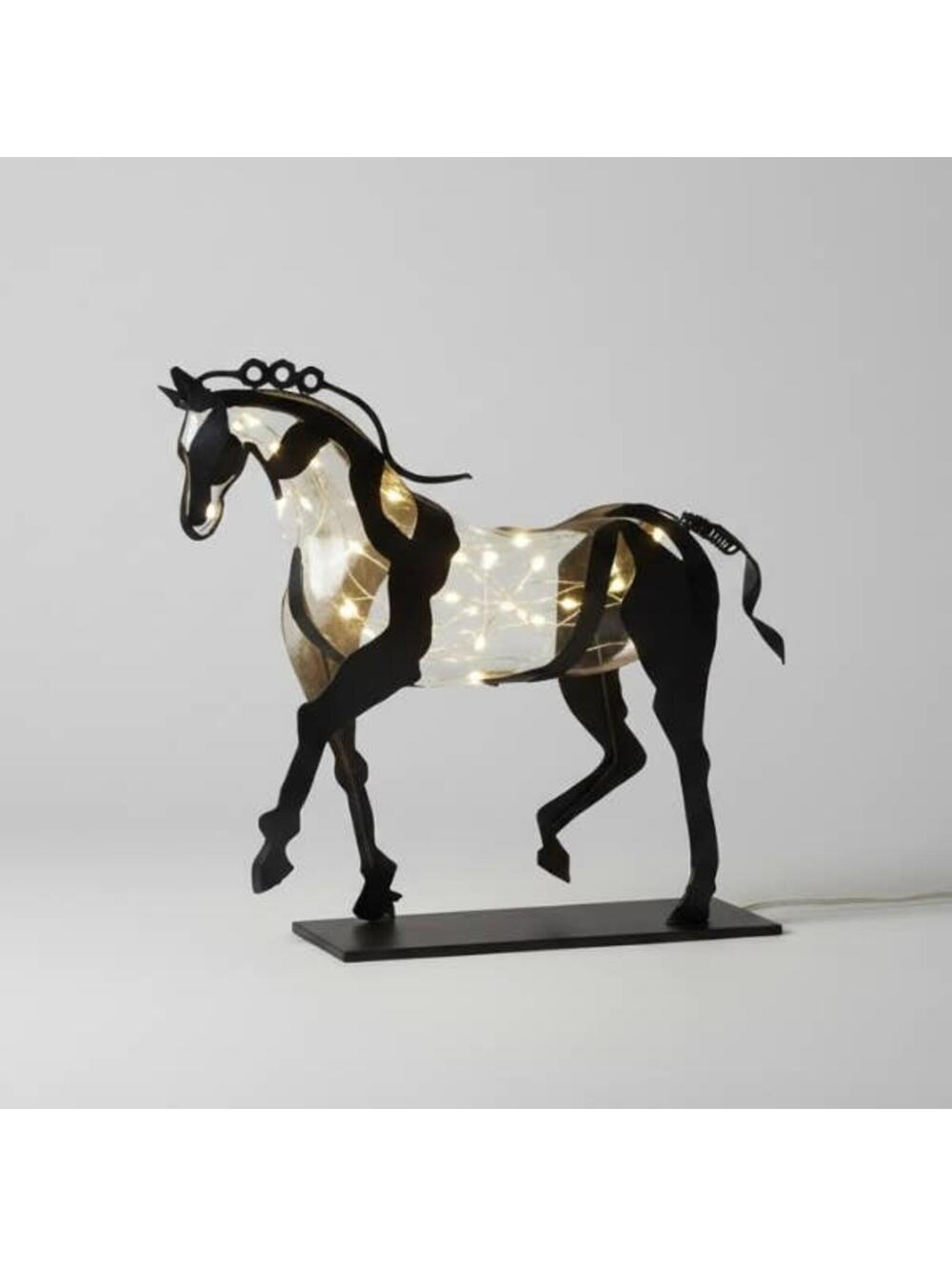 Adonis Horse Sculpture w/ Lights